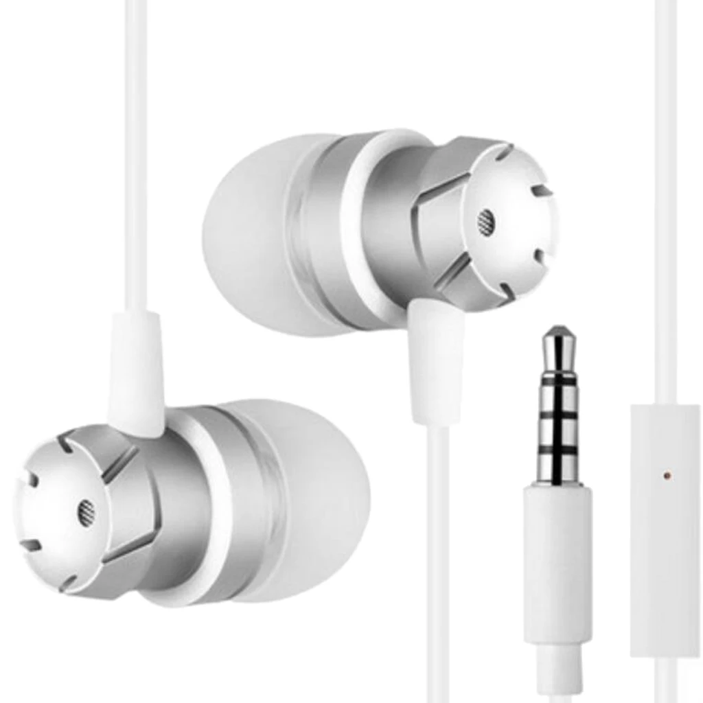 Sport Wired In Ear Running Earbuds Headphone & Microphone In-Ear Earphone Music Headset for Iphone for Xiaomi for Huawei Phones