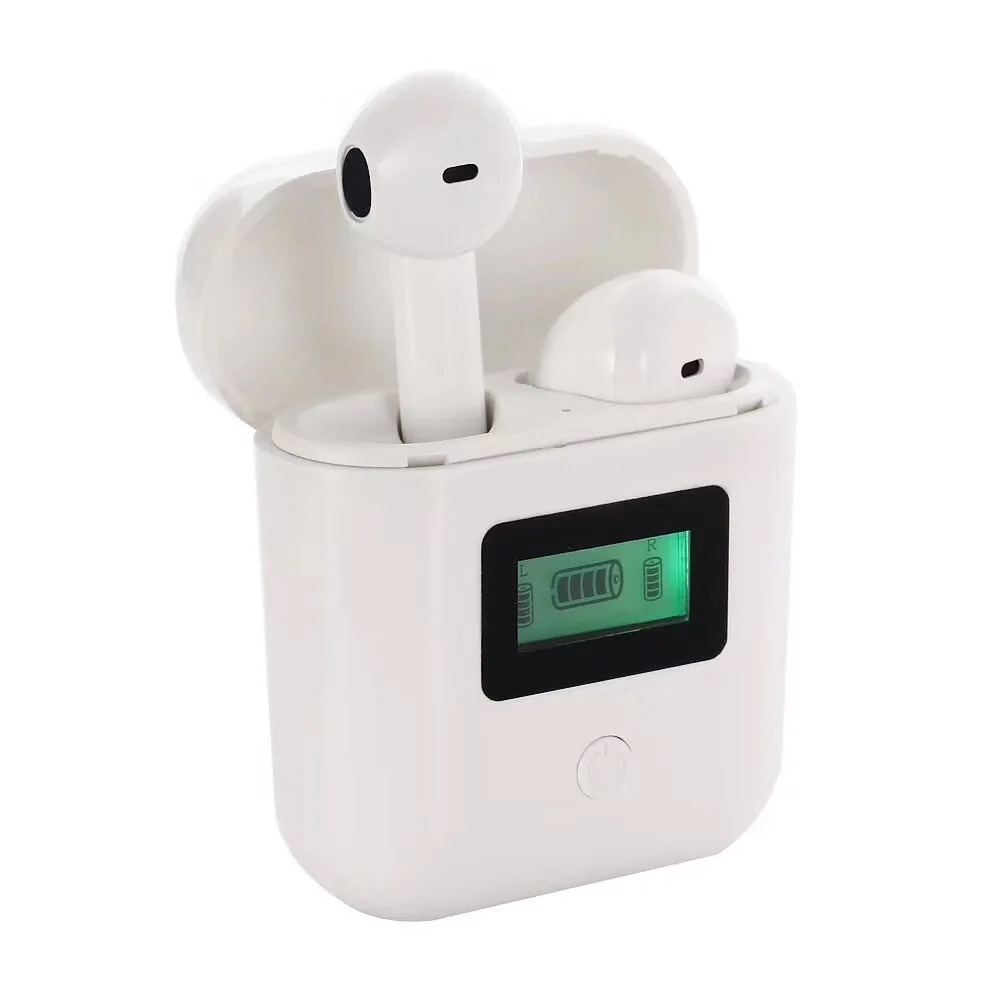 IT007 TWS V5.0 Wireless Bluetooth Headset Smart Noise Reduction Power Display with Microphone Hands-free Call for Xiaomi Ipones