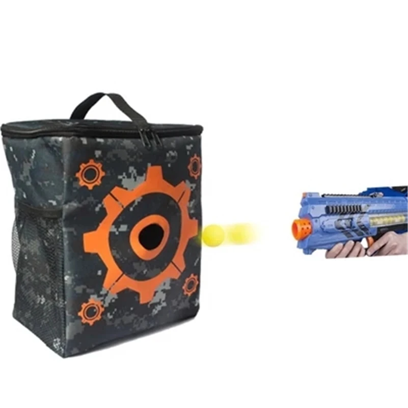 Eva2king Toy Gun Soft Bullets Target Suit for Nerf Toy Gun Soft Bullets Bag Suit for Nerf Gun Toy