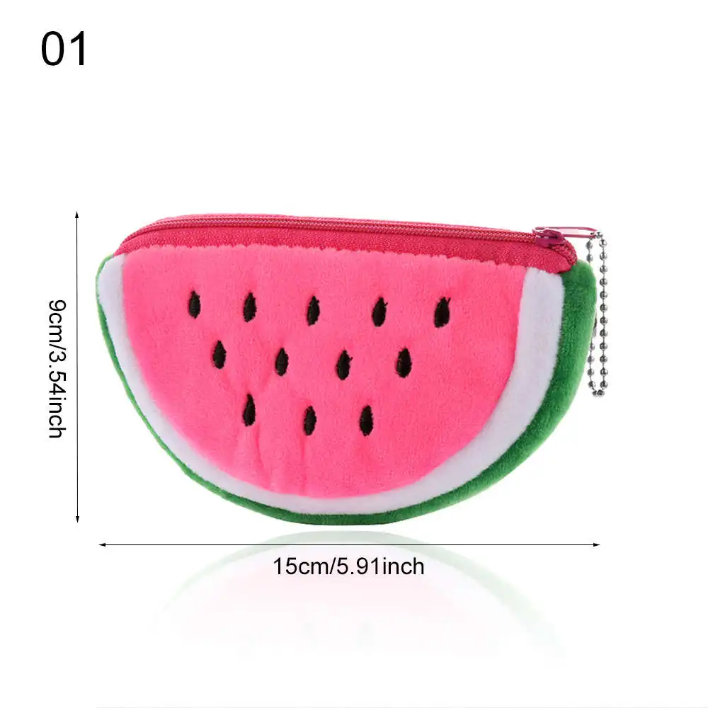 Coin Purse Watermelon Tree Wallet Buckle Clutch Handbag For Women Girls Gift