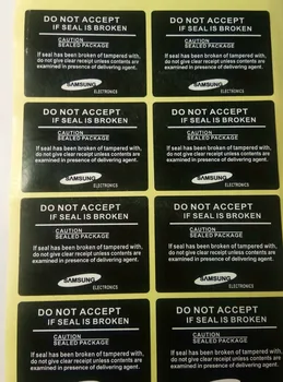 

universal mobile phone seal label sticker samsung Galaxy S4 I9500 S3 S2 delivery free of charge 500 PCS/Lot Free shipping