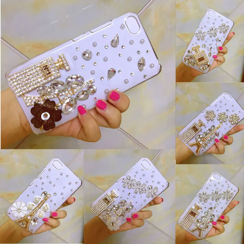 

Diamond Flower Tower Perfume bottle Phone Cover Case For Sony Xperia XA2 XA1 XA Ultra L2 XZ2 XZ1 XZ X Compact XA1 Plus XZS Cases