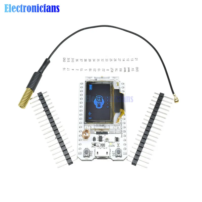 SX1278 LoRa ESP32 0,96 дюймовый синий oled-дисплей Bluetooth wifi Lora комплект 32 модуль Интернет-разработка 433 МГц 470 МГц для Arduino