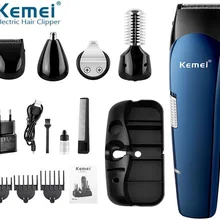 Мужская электрическая бритва 5в1, триммер для чистки лица, перезаряжаемая электрическая бритва для мужчин, триммер для бороды, набор для бритья головы