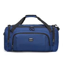 Тренажерный зал дорожная сумка для путешествий Express Weekender Сумка 54L классический Оксфорд вещевой мешок ночь вести чемодан с обувью отделение