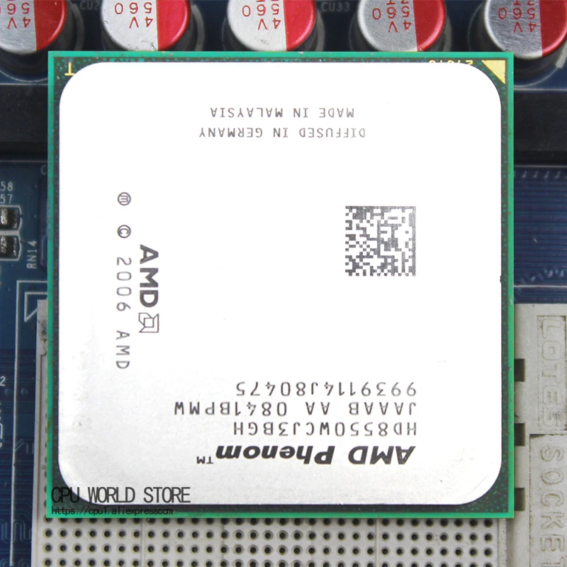 Процессор AMD Phenom X3 8550 трехъядерный процессор 2,2 ГГц HD8550WCJ3BGH SOCKET AM2