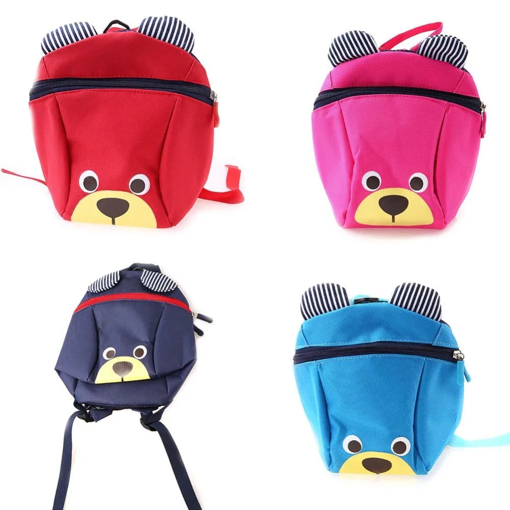 Милый маленький медведь Детский рюкзак милый мультфильм животных школьные ранцы для мальчиков девочек детский сад сумка Детские сумки 4 цвета