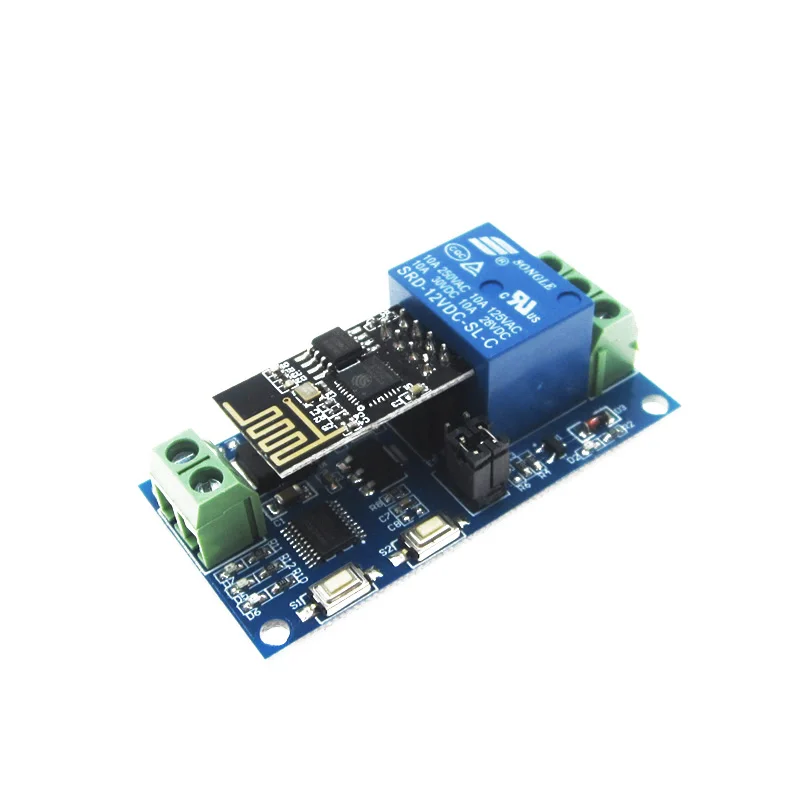 12 В ESP 01 ESP8266 1 WiFi реле канала модуль дистанционное управление переключатель для IOT