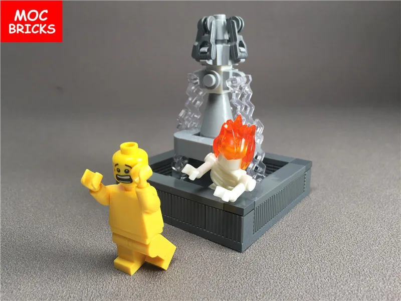 lego fountain moc