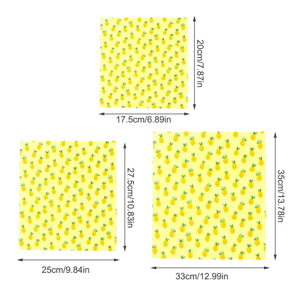 Пчелиный воск оберточная пленка ткань пищевая крышка многоразовая Экологически чистая сумка для туалетных принадлежностей кухонные изделия для хранения