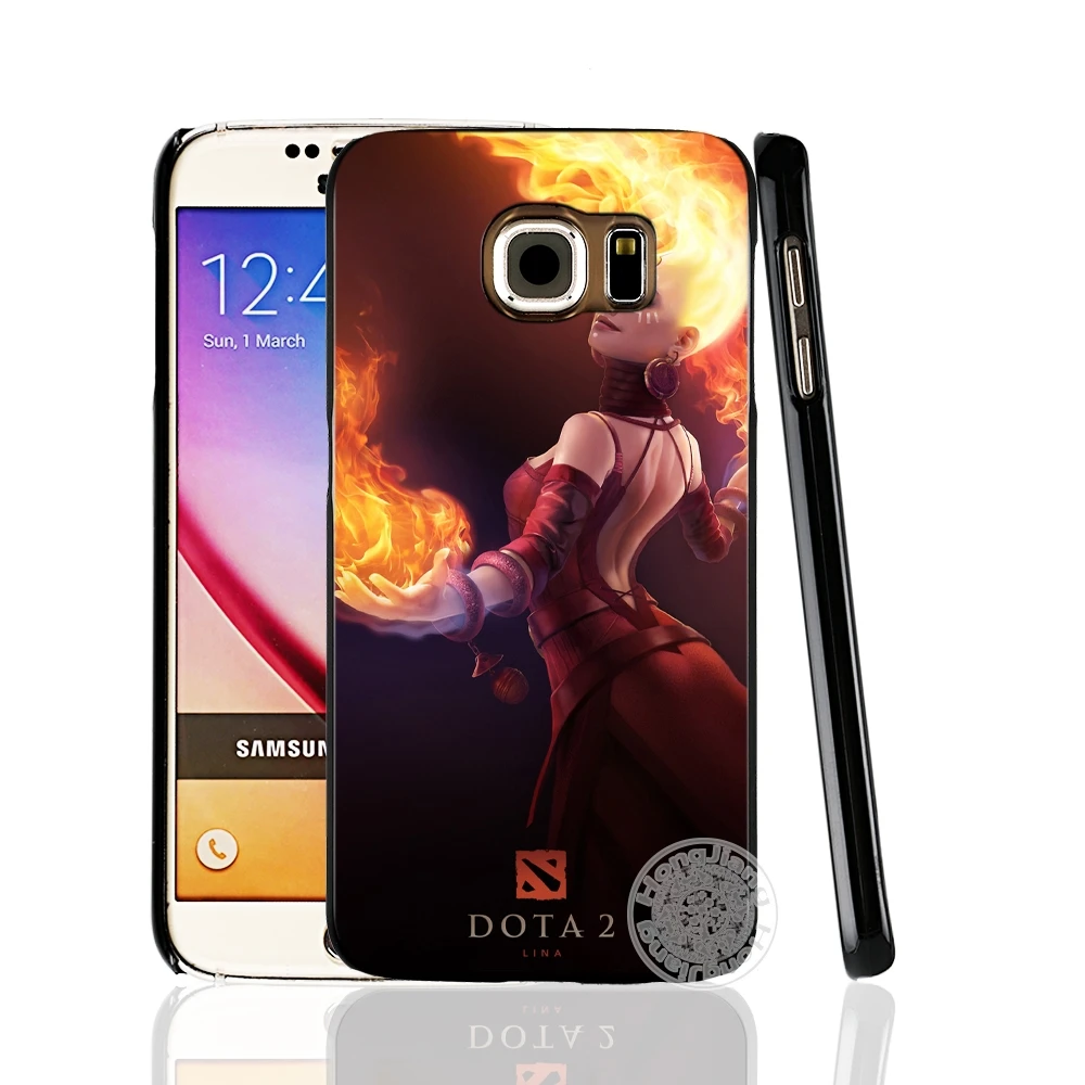 HAMEINUO dota 2 чехол для сотового телефона Samsung Galaxy S7 edge PLUS S8 S6 S5 S4 S3 MINI|cover for samsung galaxy|case