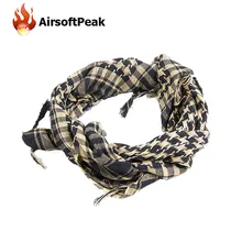 Military Arab Desert Scarf Army Tactical Shemagh KeffIyeh Shawl Scarve Neck Wrap Square Hiking Airsoft Scarves Hunting Accessory