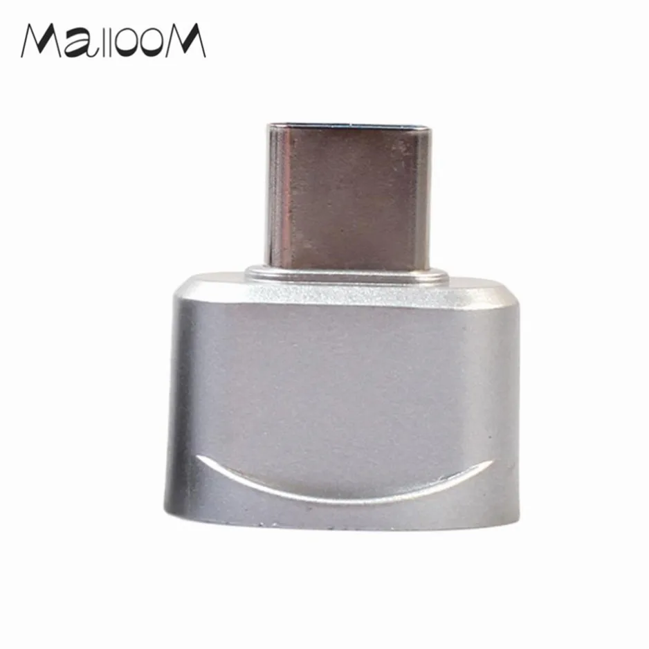 Malloom USB-C type-C штекер USB Женский мини-адаптер OTG 2,0 конвертер для samsung Galaxy Note 8 Прямая поставка