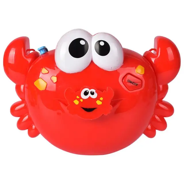 New Crab Bubble Machine Bathroom Big Crab Automatic Bubble Maker Bath