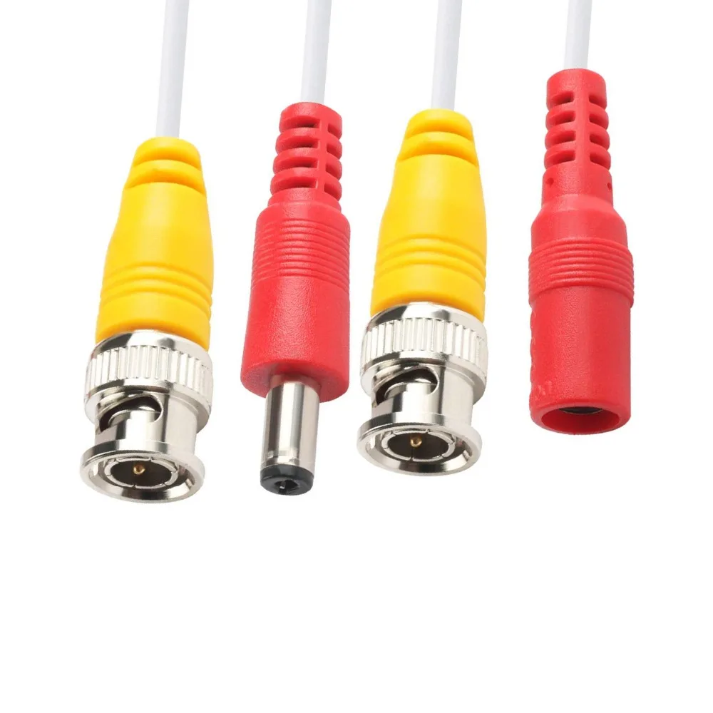 Tonton 4PCS 100FT 30M BNC Video Cable High quality Security CCTV Camera DC Coaxial Cable Surveillance DVR System Accessories Tonton 4PCS 100FT 30M BNC Video Cable High quality Security CCTV Camera DC Coaxial Cable Surveillance DVR System Accessories