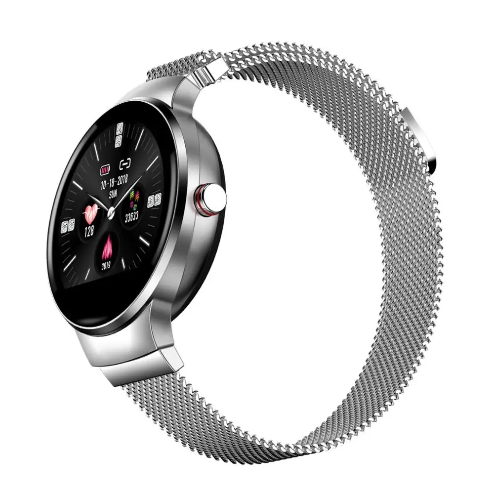

H5 Women's Bluetooth Smart Bracelet Fitness Tracker Color Touch Screen Waterproof Watch With Heart Rate Activity Period Tracking