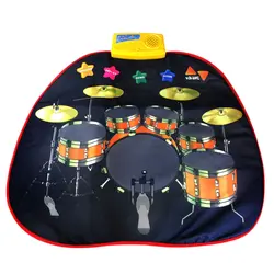 Новинка гигантский набор электронных барабанов напольный геймпад детское музыкальное развивающее одеяло