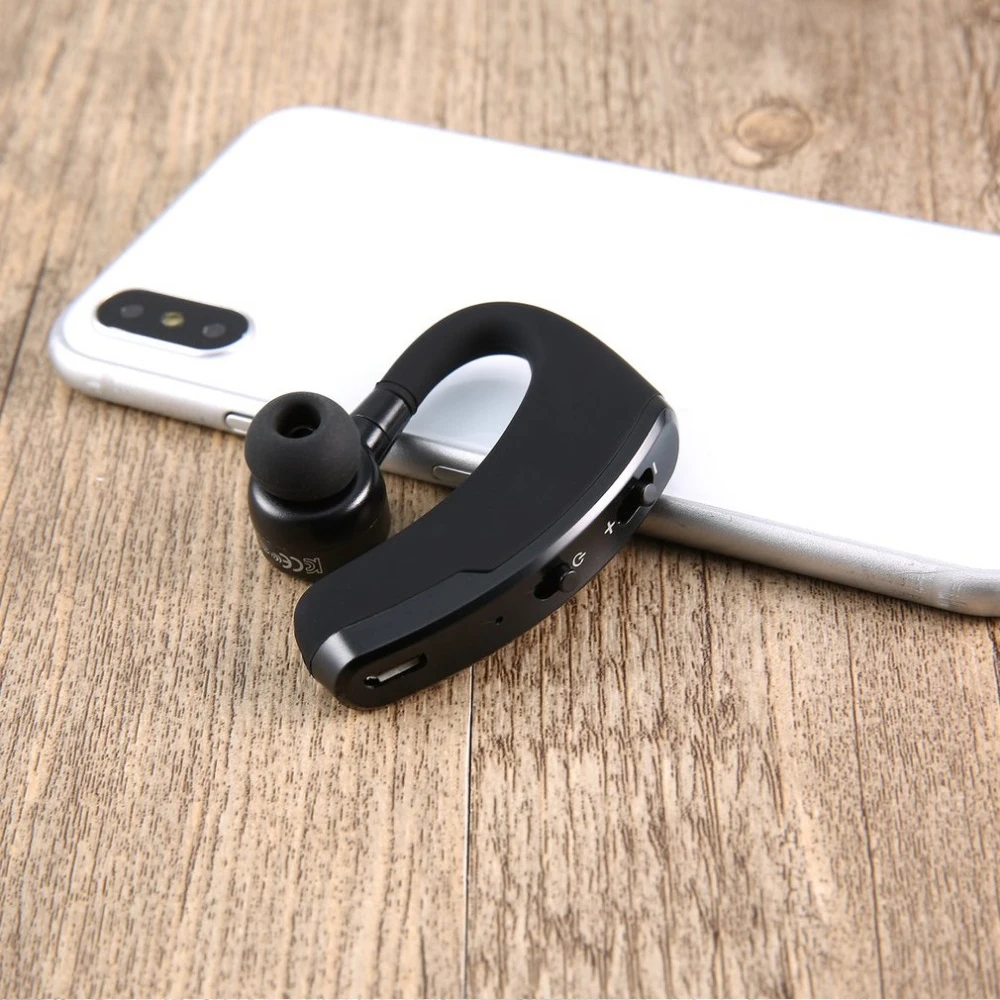 Бренд V9 Bluetooth наушники хэндс фри Бизнес Беспроводной гарнитура с микрофоном