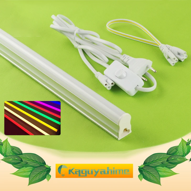 

LED Tube T5 220v 10w 150cm Switch Cable Wire 30cm EU Standard Integrated Tube Light Replace LED Fluorescent Light Adapter 60cm