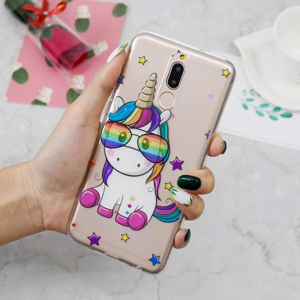 

For 5.9" Huawei Mate 10 Lite Case Cover Pattern TPU Phone Back Protetive Case Huawei Mate 10 Lite / Nova 2i / Honor 9i