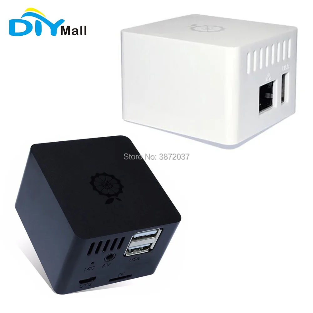 

DIYmall Protective ABS Case for Orange Pi Zero Compatible with Expansion Board Black White