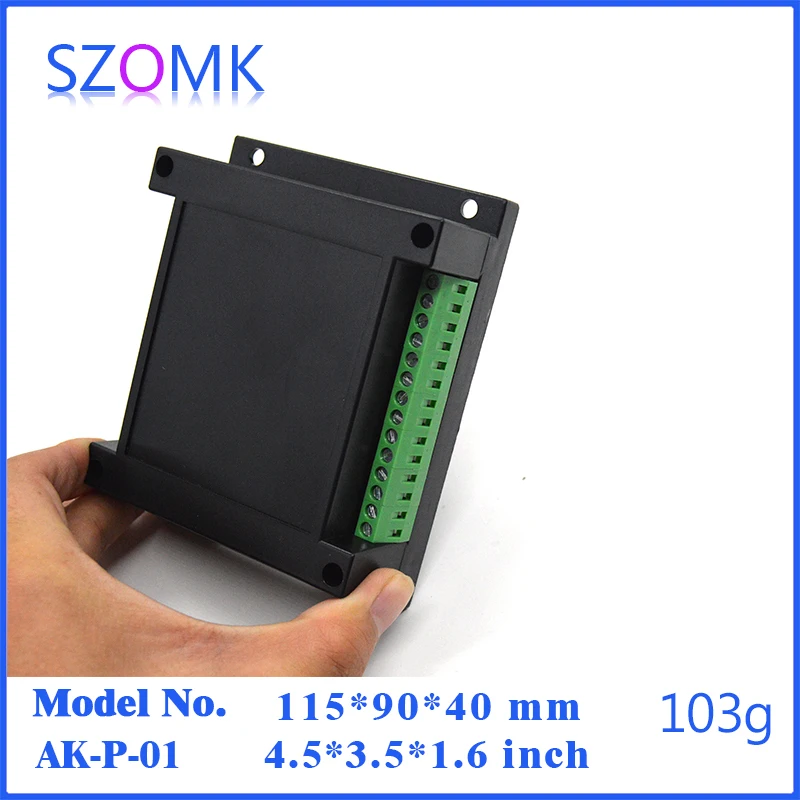 szomk electronics plastic enclosure for pcb junction box din rail enclosure control box szomk outlet boxes instrument enclosure box project box plastic housing  (3).jpg