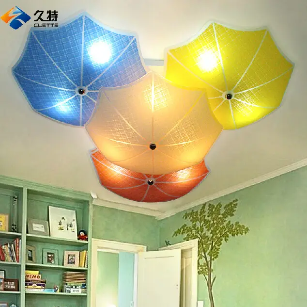 Modern Creative Children Bedroom E27 Bulb Ceiling Lamps