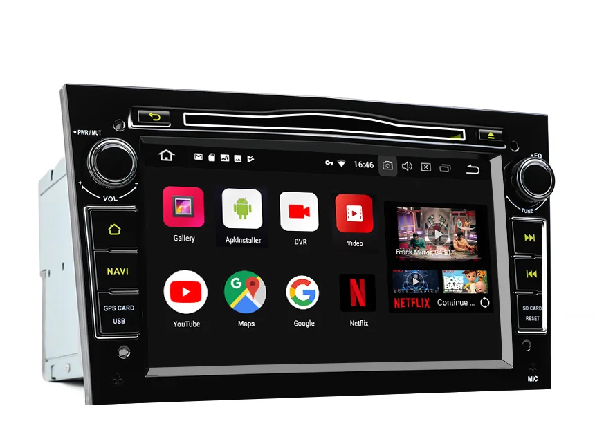 Perfect 7" Android 8.0 Oreo OS Car DVD GPS Radio for Opel/Vauxhall/Holden Astra (H) 2004-2010 & Antara 2006-2011 & Vectra 2005-2008 2