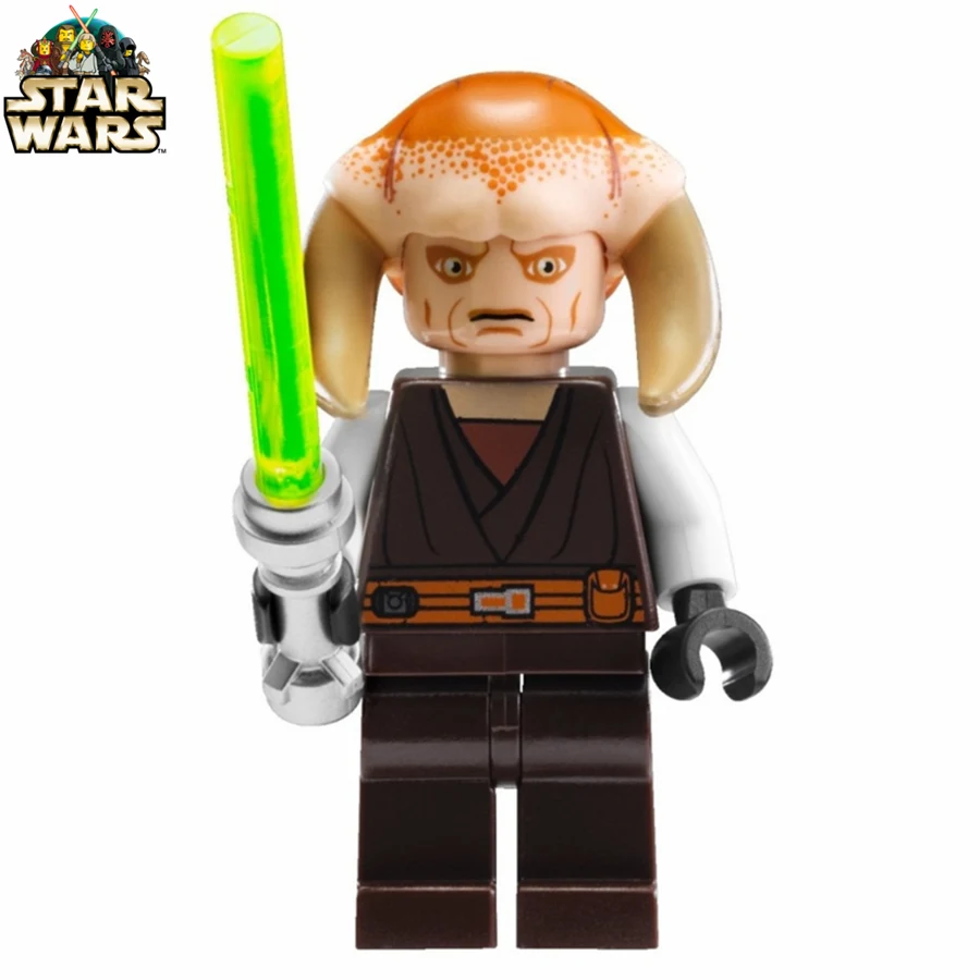 Koop Enkele Verkoop STER OORLOG Rogue Een sw308 Saesee Tiin met Lightsaber Darth vader Yuda Model minifig Bouwstenen Kinderen Speelgoed geschenken