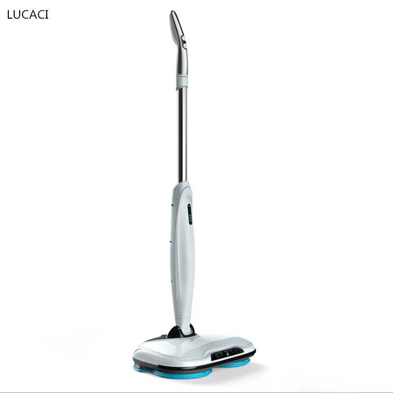 

Electric cordless wet and dry mopping machine