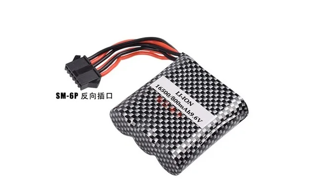 New Version font b RC b font Monster Truck Spare Rechargeable 9 6V 800mah Battery