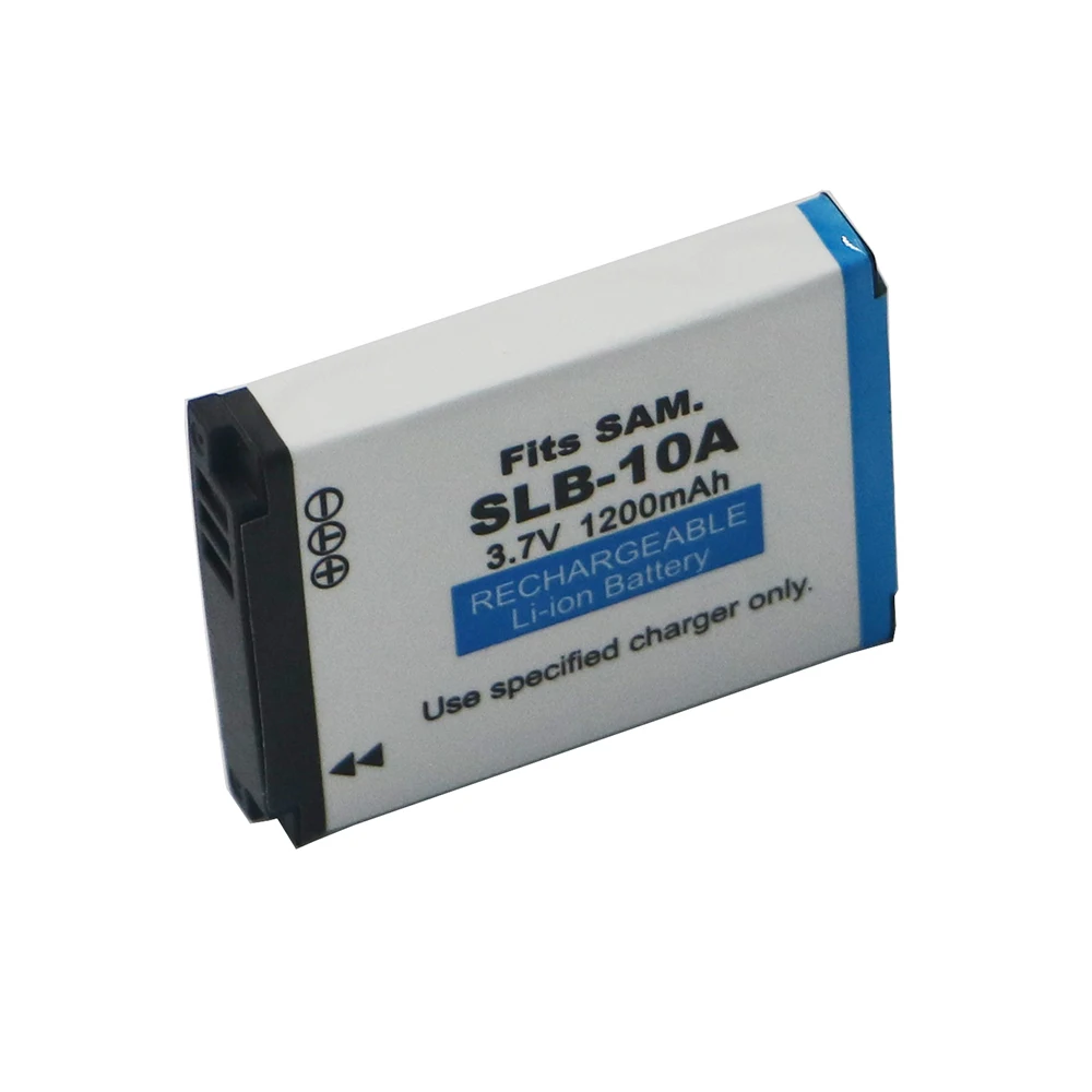 Аккумулятор SLB10A SLB 10A 1200 мАч для Samsung NV9/TL9 M310W L310W/SL310 L210 L110 L100 P1000 ES60 ES55/SL102