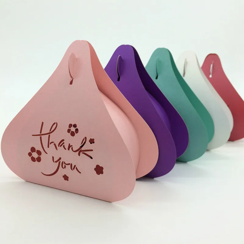 50Pcs/set Laser Cut Dragee Boxes Wedding Favors And Gifts Candy Decoration Bridal Birthday Shower Party Decor 7z | Дом и сад