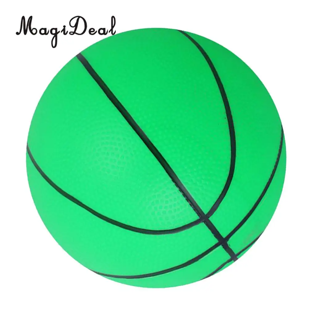 Hot Sale Mini Bouncy Basketball Indoor/Outdoor Sports Ball Kids Children Fun Toy Gift for Summer Beach Park Garden School Supply