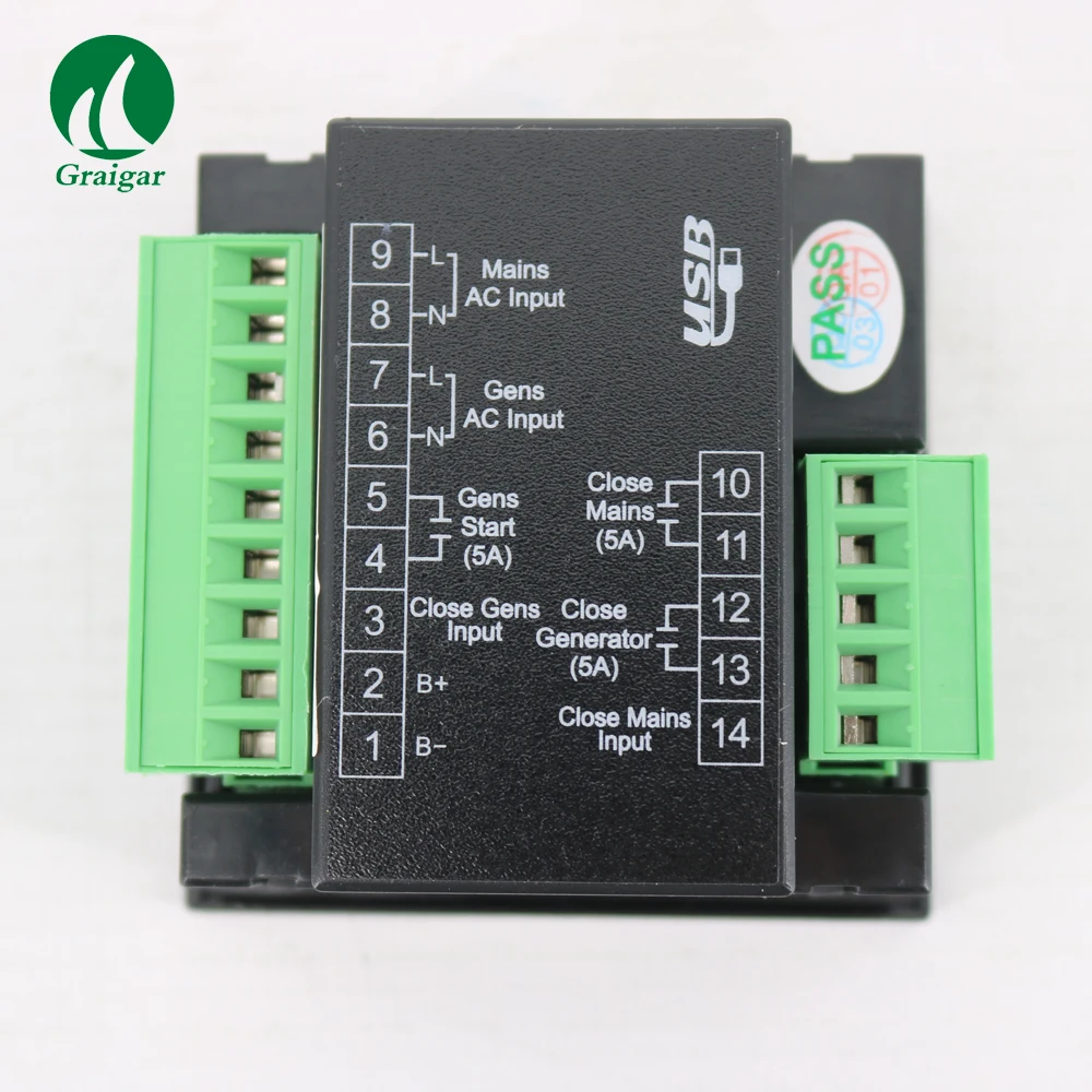 

ATS106 Genset Control Panel Working Temperature -30 ~ +70 C ATS 106