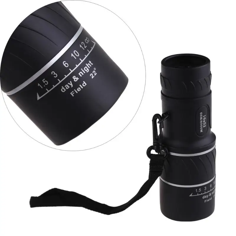 16 x 52 High Power Telescope Monocular Ultra compact Focus