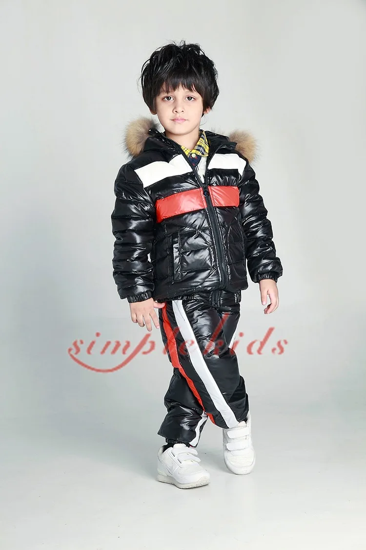 Children's baby baby wear down jacket men and women jacket winter suit