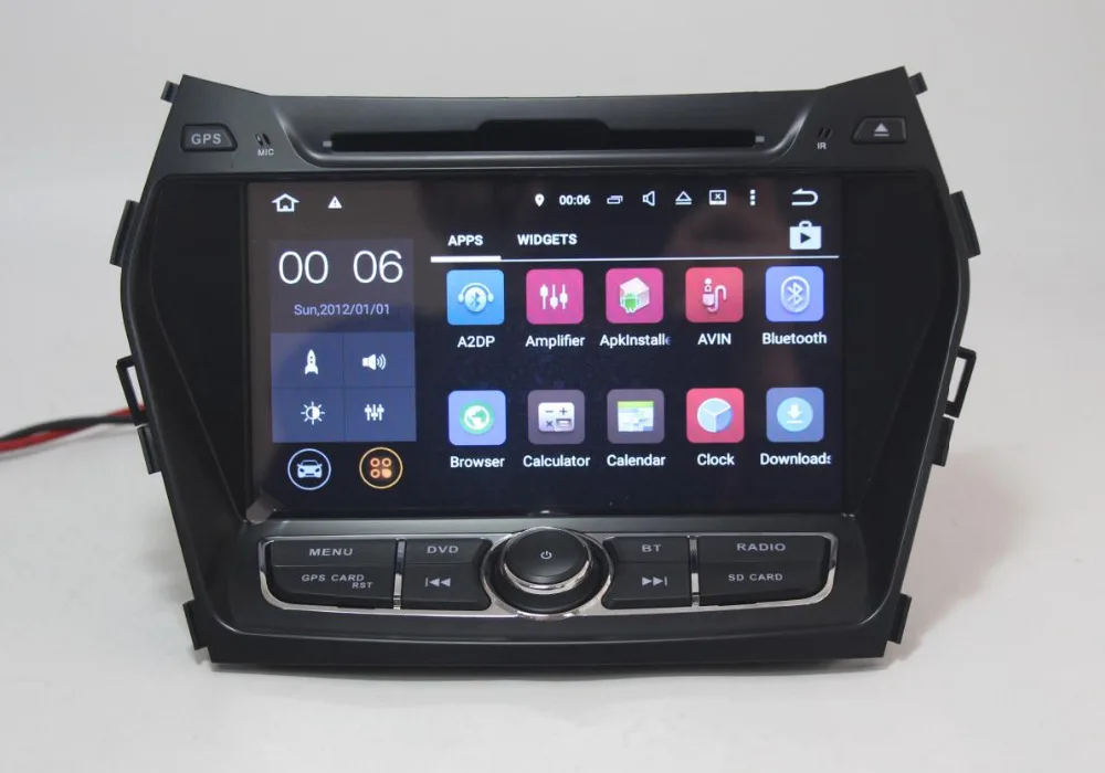 Восьмиядерный 4G+ 64G Android 9,0 автомобильный dvd-плеер для hyundai IX45 Santa FE 2013 Автомобильный Радио gps головное устройство Wifi 4G