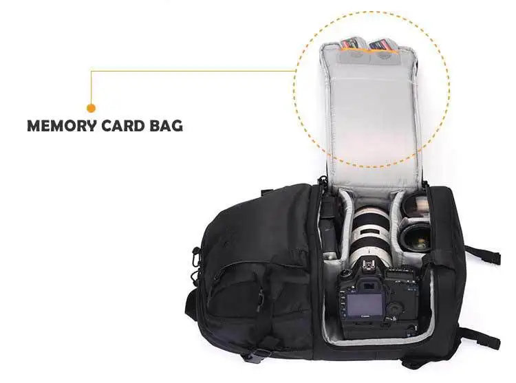 250 Camera Backpack Photo case Bag 