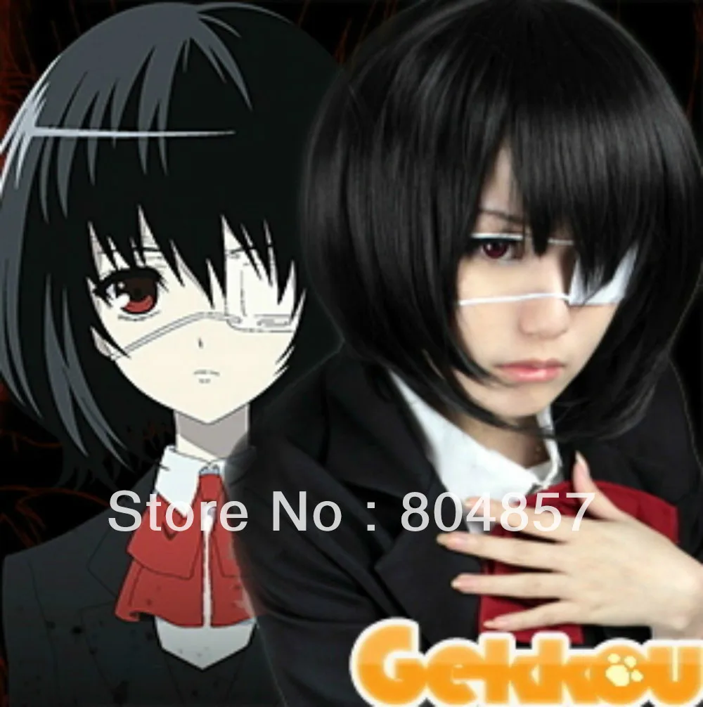 Hot Sell New Another Mei Misaki Black Cosplay Wig Costume On Aliexpress