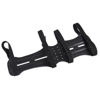 

High Quality Archery Protective Gear Arm Guard 4 Strip Made in cow Leather For Recurve Bow Shooting Protective