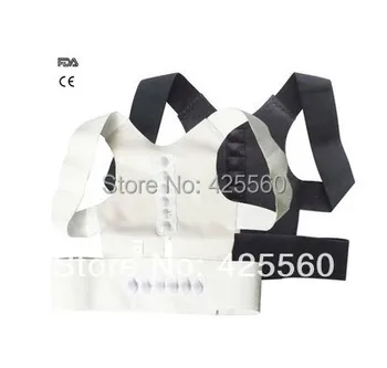 

20 Pieces Magnet Posture Back Shoulder Corrector Back Shoulder Support Brace Magnetic Therapy Belt Therapy Adjustable Length