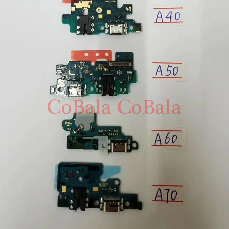 10 шт. зарядки Flex для samsung Galaxy A10 A105 A20 A205 A30 A305 A40 A405 A50 A505 A60 A70 Usb Порты и разъёмы зарядки соединительный кабель с разъемом кабеля