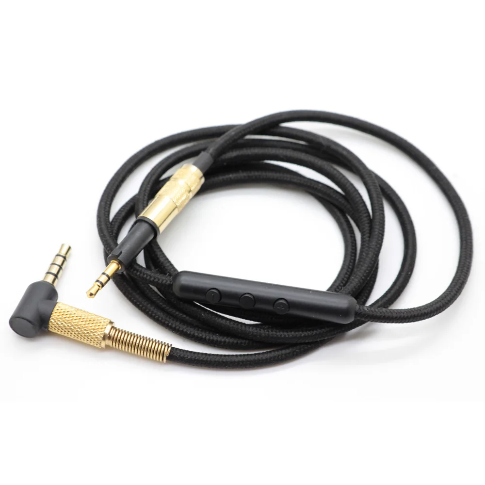 Сменные Hi Fi Аудиокабели K450 для наушников AKG K451 K480 Q460 шнуры с управлением