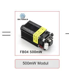 FB03 2500 мвт 445нм 12 В синий лазерный модуль 2,54-3 P ttl/PWM модуляция для лазерного гравера может контролировать мощность лазера Фокусируемый GKTOOLS