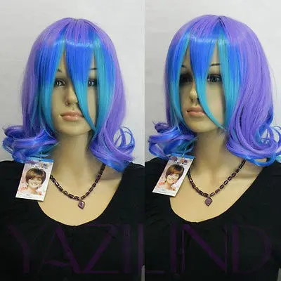 

YU mixed select Style and colour MISS 002852 Fashion Curly short Women Cosplay Wig