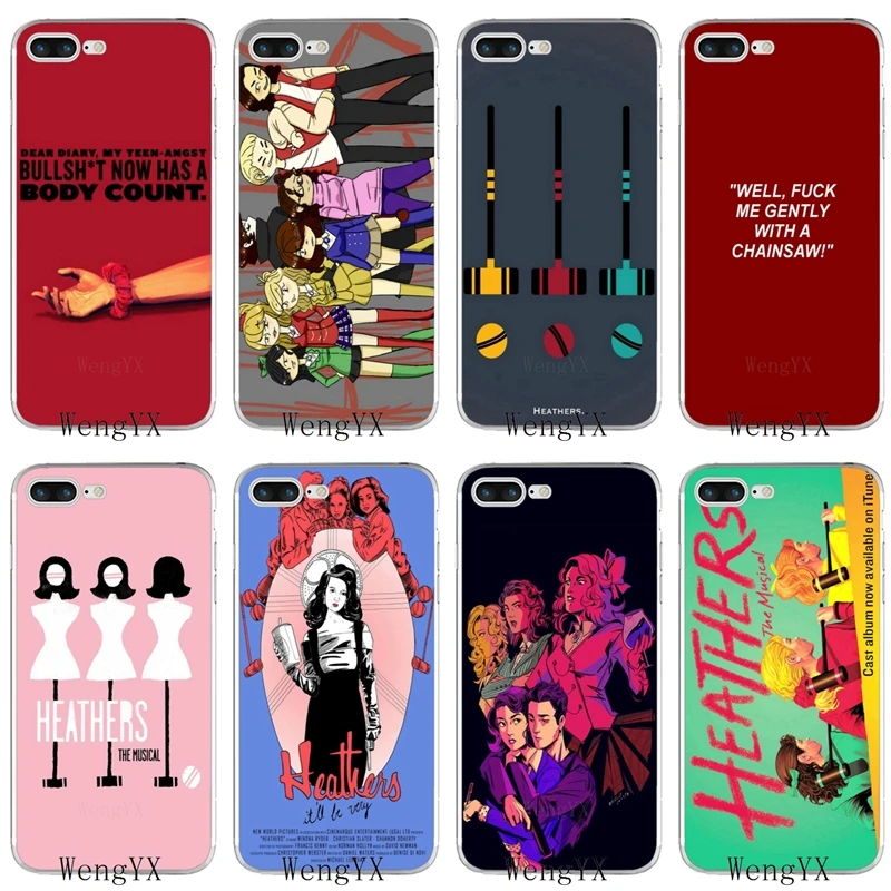 

Heathers The Musical slim silicone TPU Soft phone case For Huawei Mate 7 8 9 10 lite Pro Y3 Y5 Y6 II Pro Y7 GR5 2017