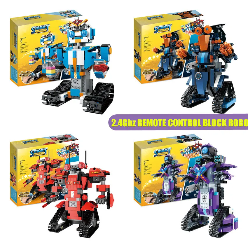 جديد RC تتبع عن بعد التحكم صالح legoings تكنيك الذكية روبوت دفعة قوة المحرك وظيفة DIY بناء كتل الطوب لعبة طفل الصبي