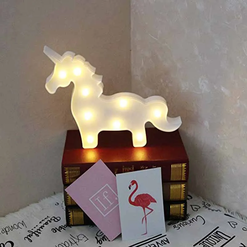 Облако свет единорога для детей мальчик девочка первый день Рождения Вечеринка baby shower Рождество свадебный стол центральные украшения подарок - Цвет: Unicorn