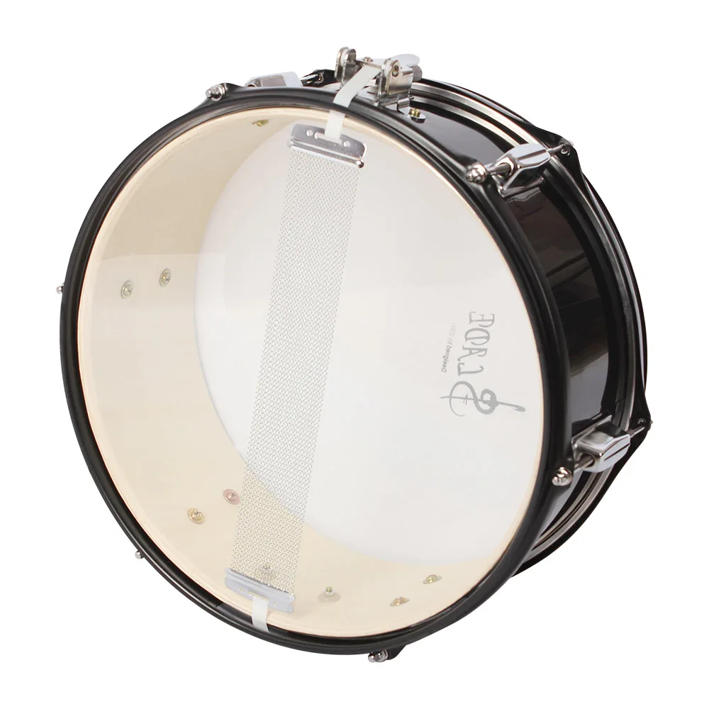 ammoon Professional 14 Inch Snare Drum Head with Drumstick Drum Key Strap for Student Band High Quality Percussion Instrument